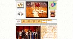 Desktop Screenshot of compagniaolympus.it